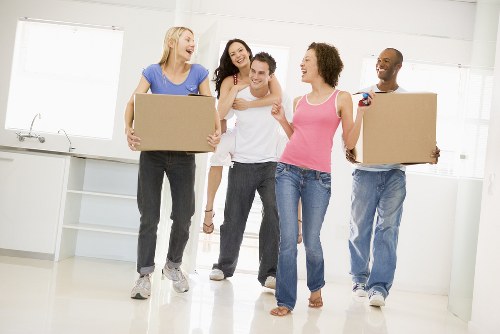 Experts executing a seamless office relocation
