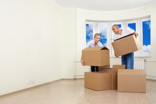 Efficient moving team in action