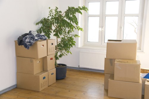 Different types of moving trucks including vans and large trucks